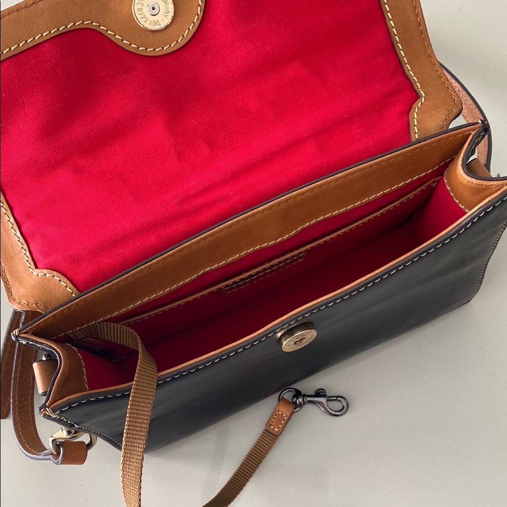 Dooney & Bourke Black Leather Crossbody Bag - Picture 7 of 12